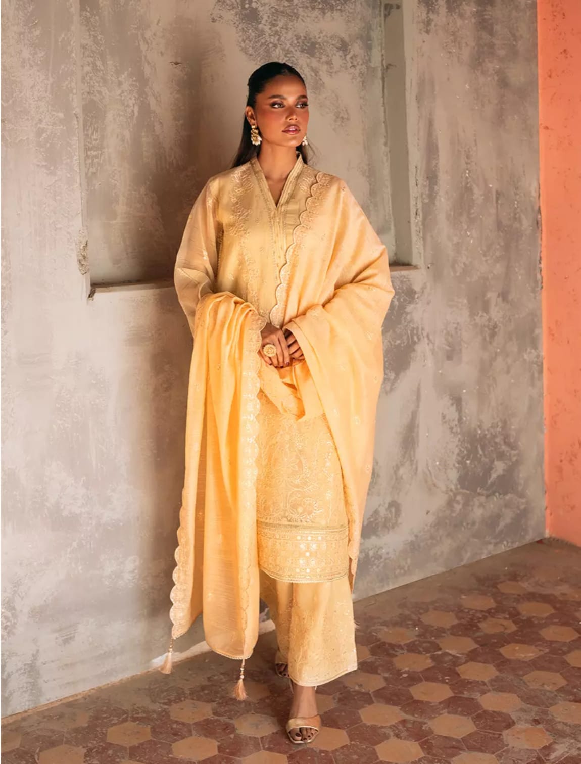 SALITEX EMBROIDERED 3 PC's