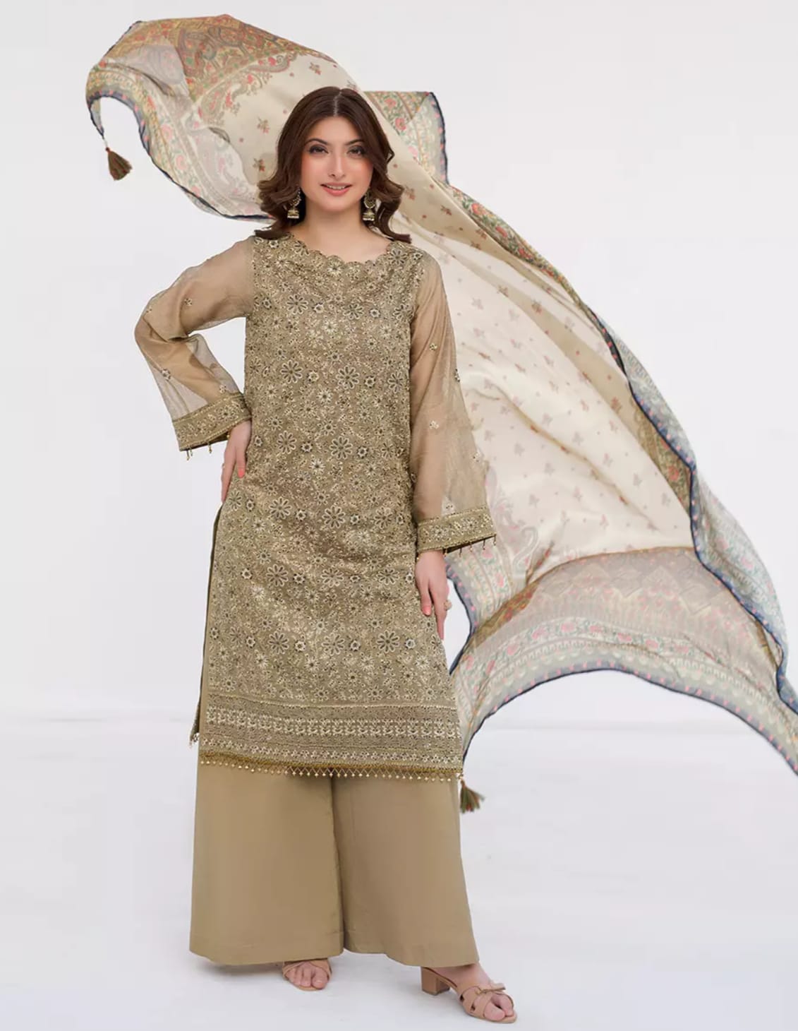 SALITEX EMBROIDERED 3 PC's