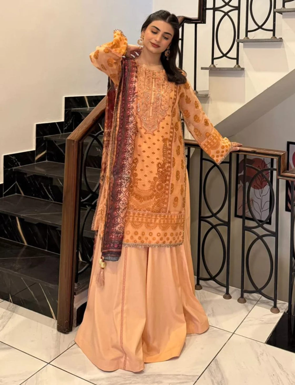 SALITEX EMBROIDERED 3 PC's