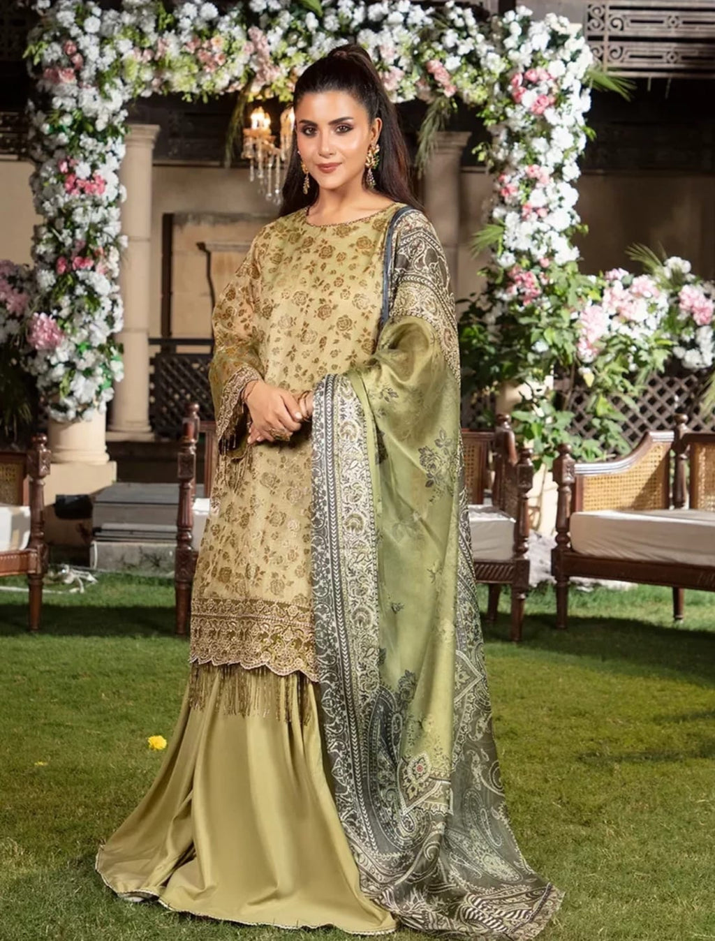 SALITEX EMBROIDERED 3 PC's